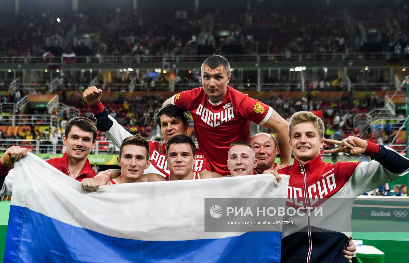 Олимпиада 2016. Спортивная гимнастика. Мужчины. Командное многоборье