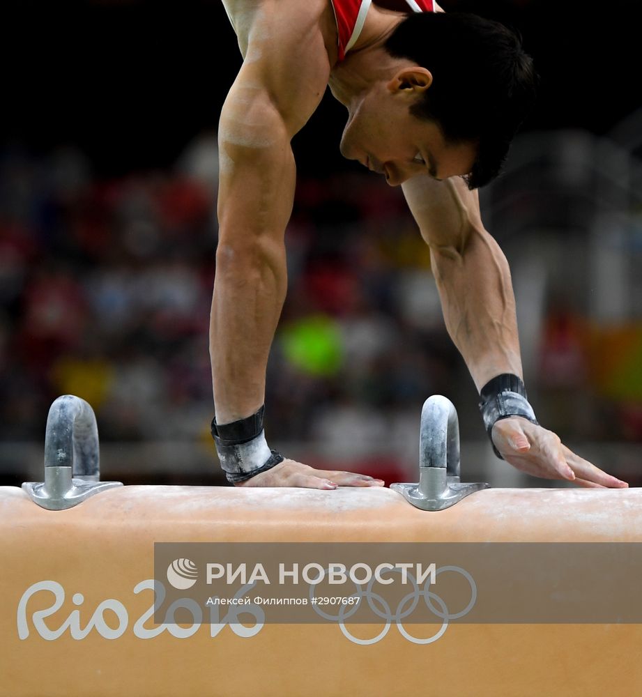 Олимпиада 2016. Спортивная гимнастика. Мужчины. Командное многоборье