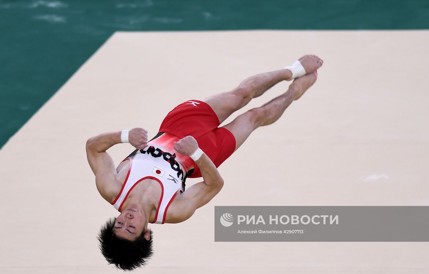 Олимпиада 2016. Спортивная гимнастика. Мужчины. Командное многоборье