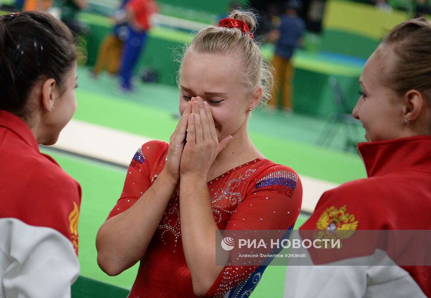 Олимпиада 2016. Спортивная гимнастика. Женщины. Командное многоборье