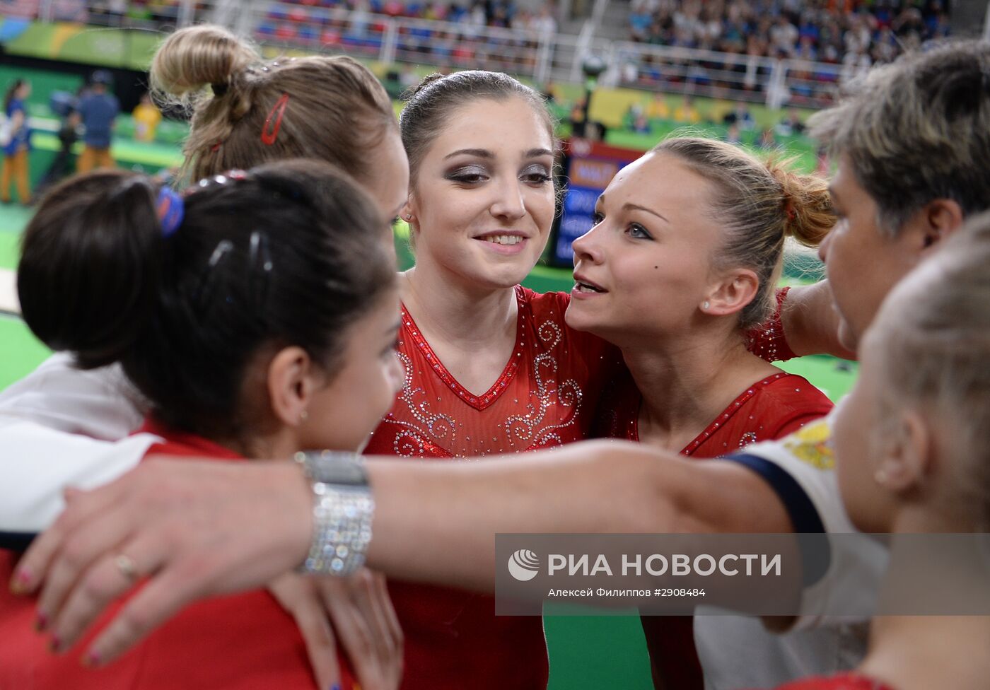 Олимпиада 2016. Спортивная гимнастика. Женщины. Командное многоборье