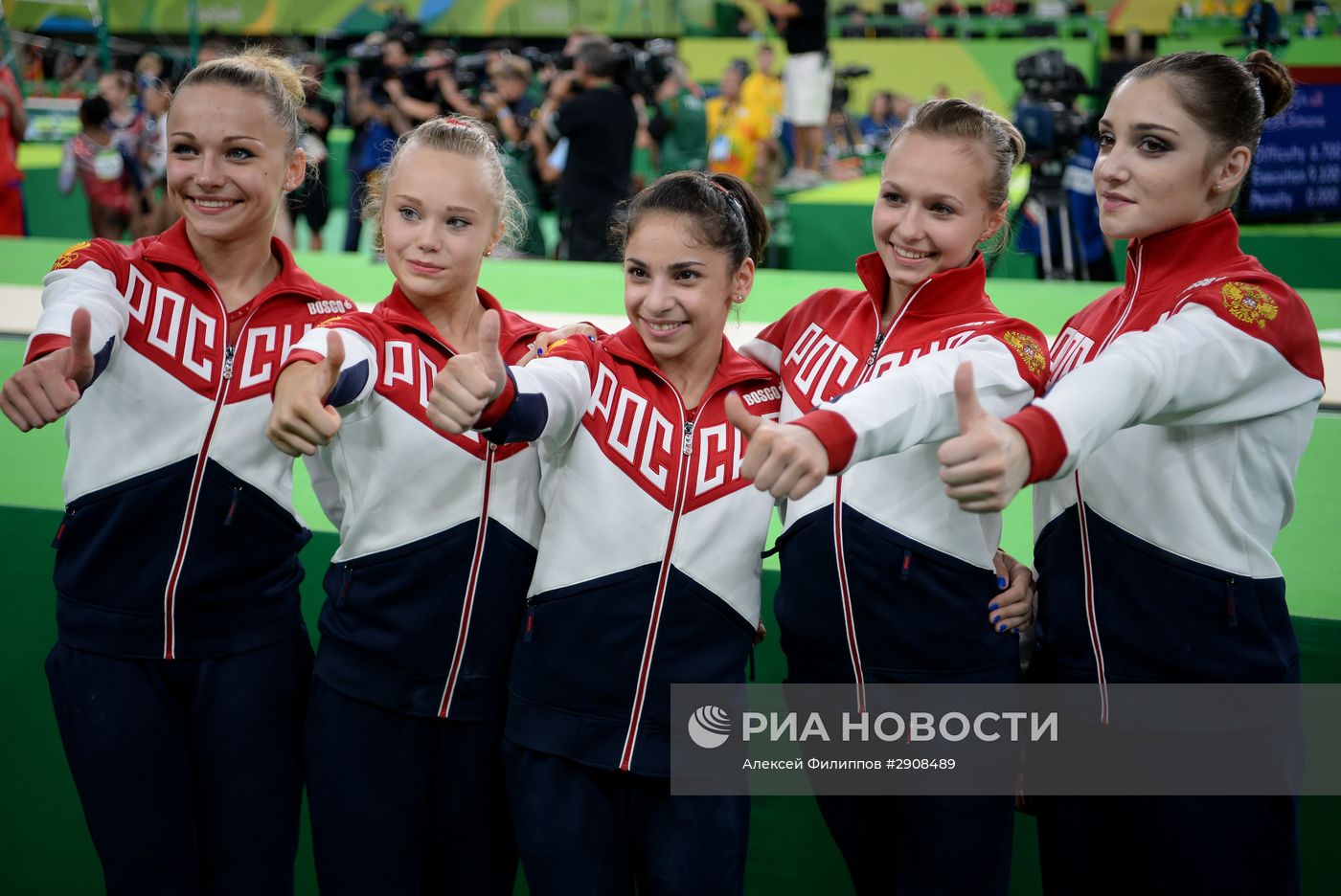 Олимпиада 2016. Спортивная гимнастика. Женщины. Командное многоборье
