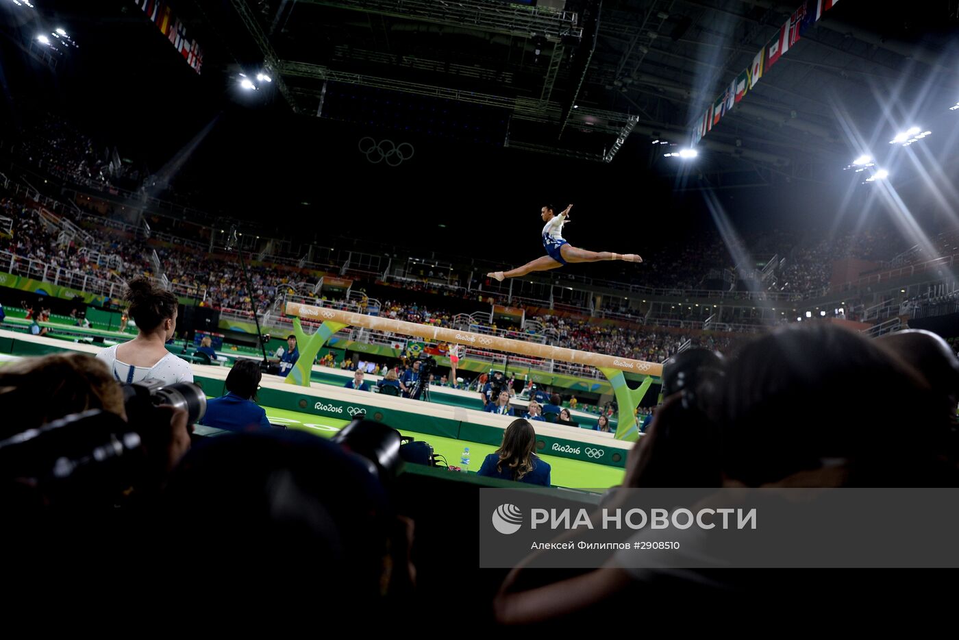 Олимпиада 2016. Спортивная гимнастика. Женщины. Командное многоборье