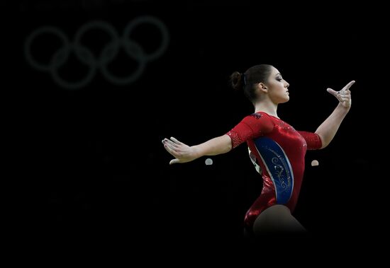 Олимпиада 2016. Спортивная гимнастика. Женщины. Командное многоборье