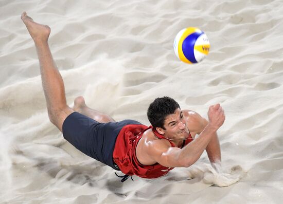 Олимпиада 2016. Пляжный волейбол. Мужчины. Матч Россия-Чили