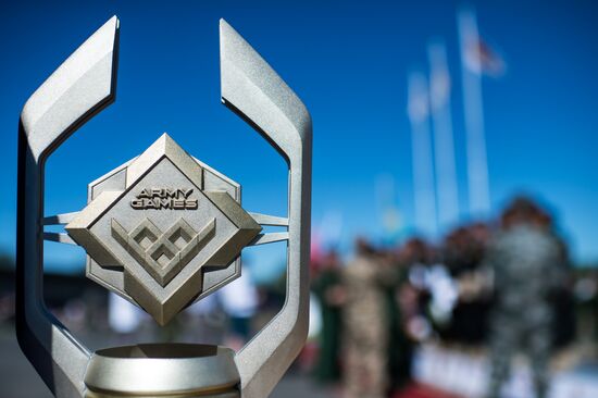 Закрытие международного армейского конкурса "Рембат" в Омске