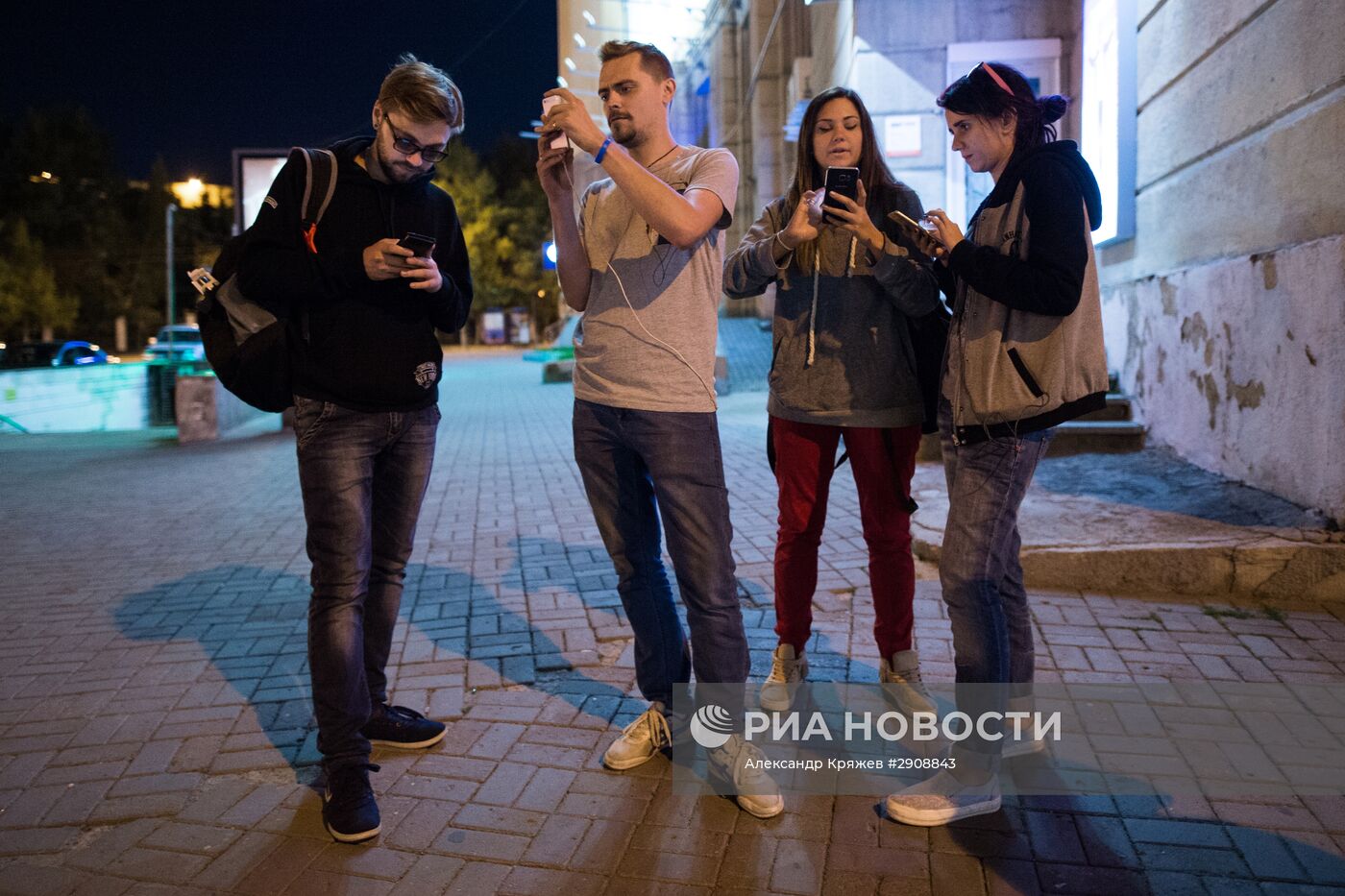 Игроки Pokemon GO в Новосибирске
