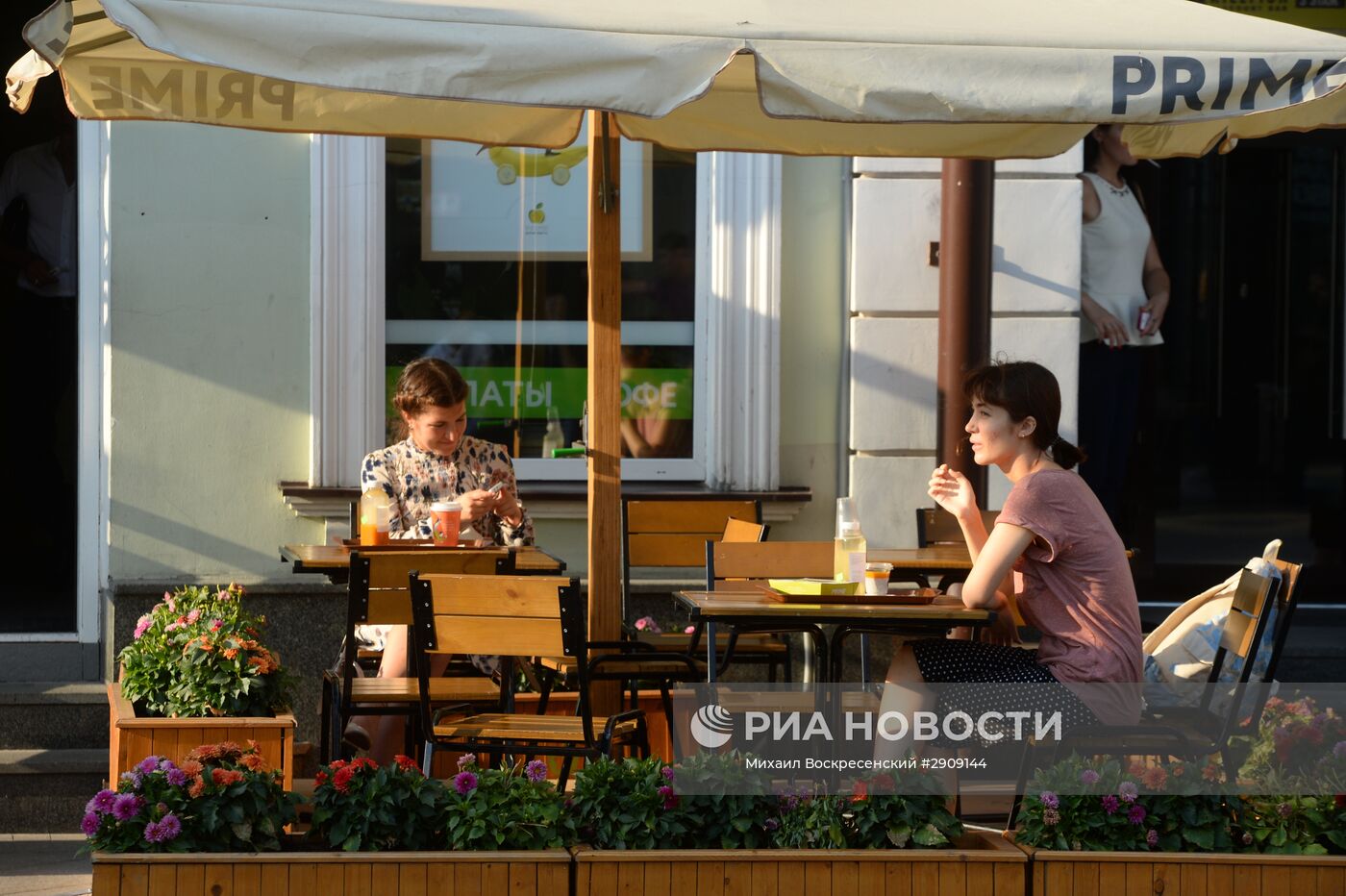Летние веранды ресторанов и кафе Москвы