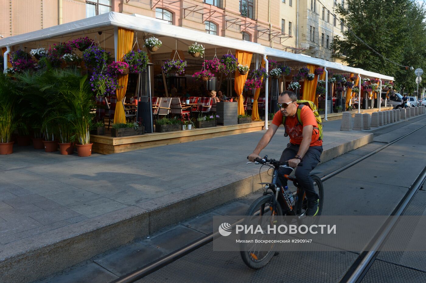 Летние веранды ресторанов и кафе Москвы