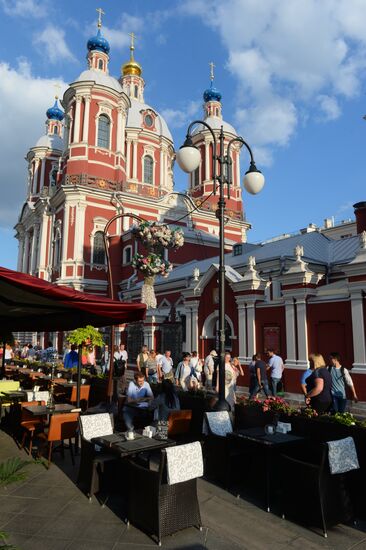 Летние веранды ресторанов и кафе Москвы