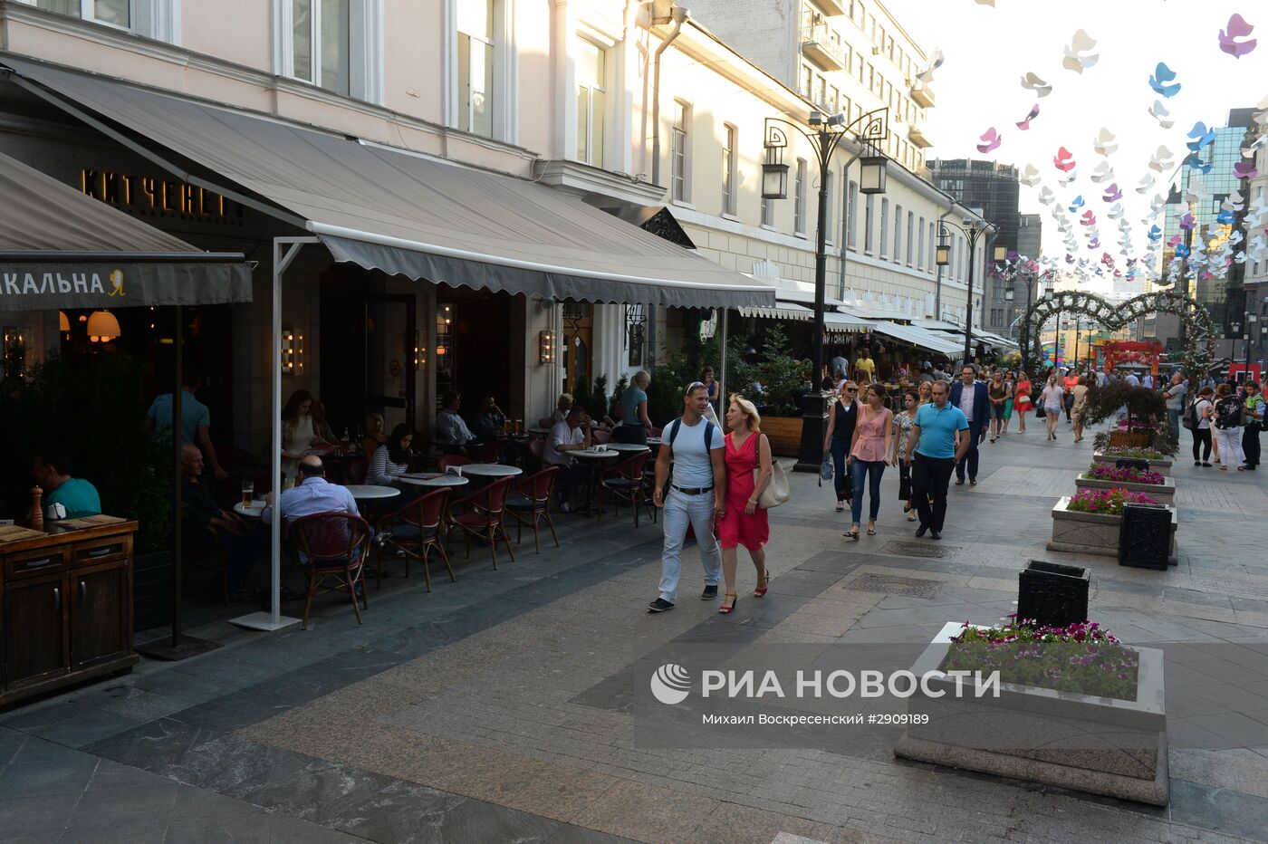 Летние веранды ресторанов и кафе Москвы