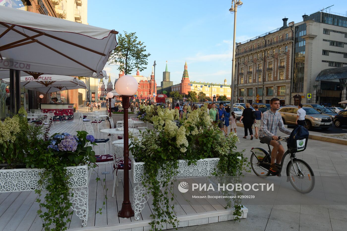 Летние веранды ресторанов и кафе Москвы