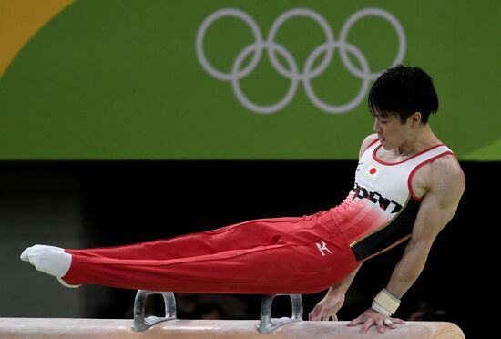 Олимпиада 2016. Спортивная гимнастика. Мужчины. Индивидуальное многоборье