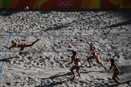 Олимпиада 2016. Пляжный волейбол. Шестой день