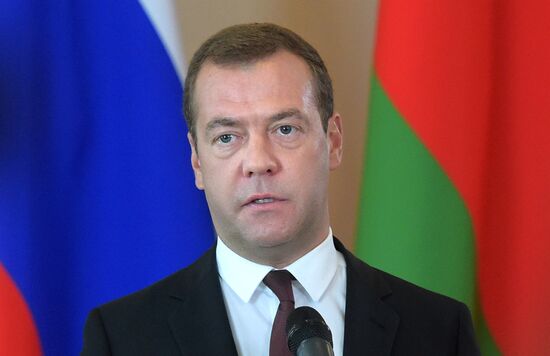 Рабочая поездка премьер-министра РФ Д. Медведева в ЮФО