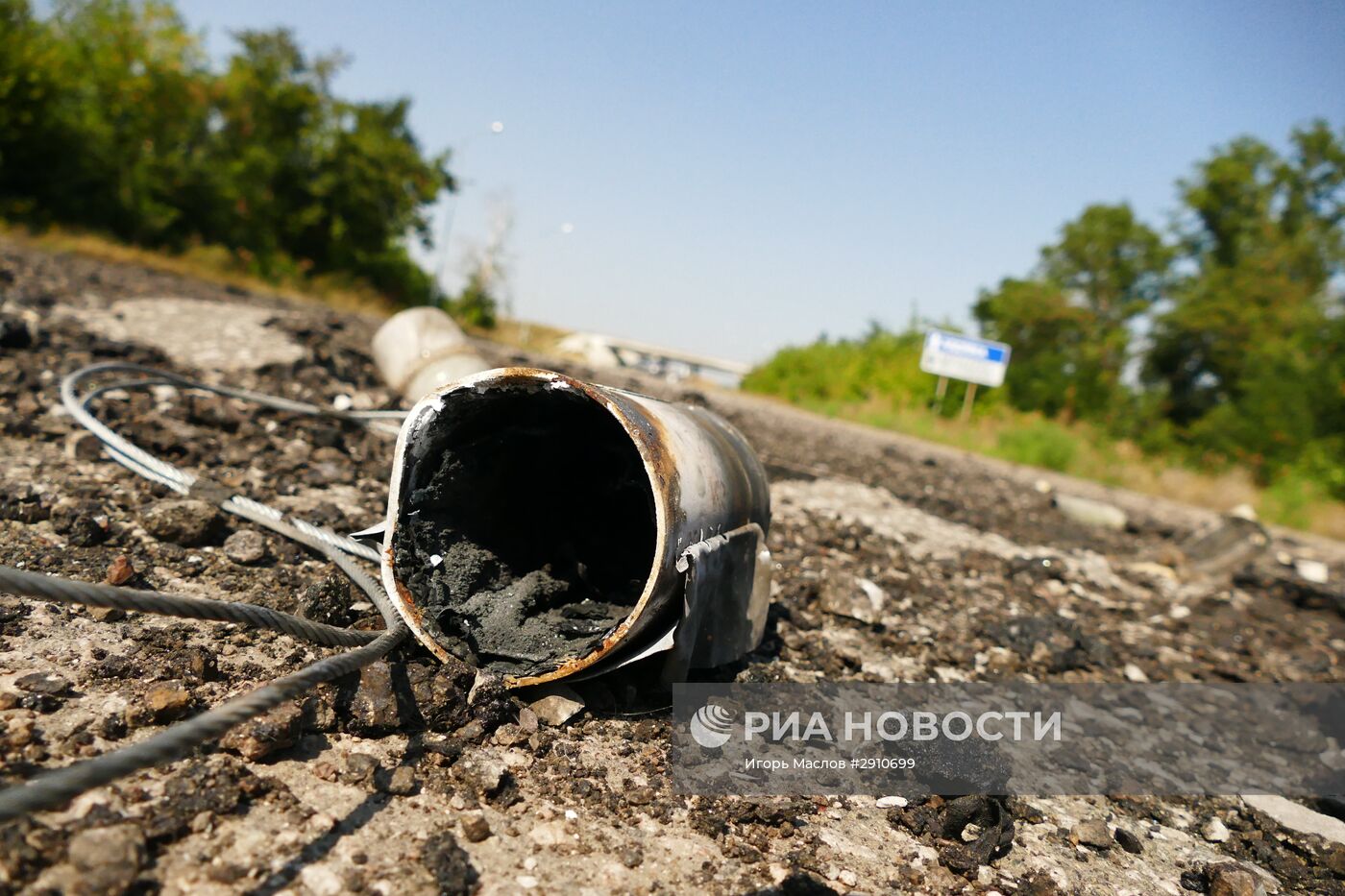 Последствия обстрела Донецкой фильтровальной станции
