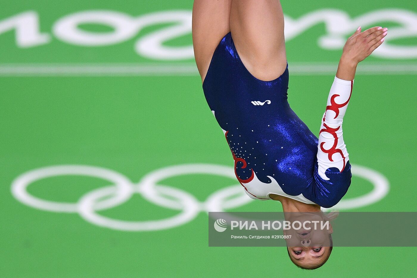 Олимпиада 2016. Прыжки на батуте. Женщины