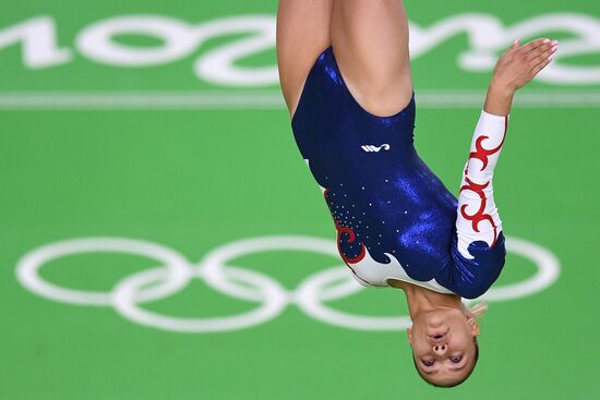 Олимпиада 2016. Прыжки на батуте. Женщины
