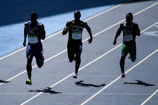 Олимпиада 2016. Легкая атлетика. Мужчины. Бег 100 м