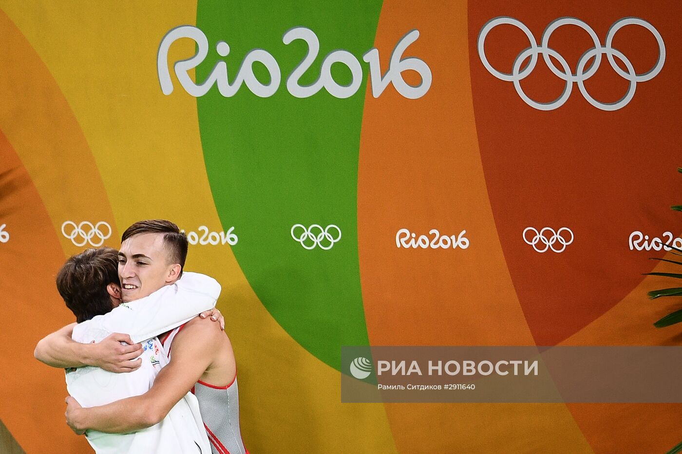 Олимпиада 2016. Прыжки на батуте. Мужчины