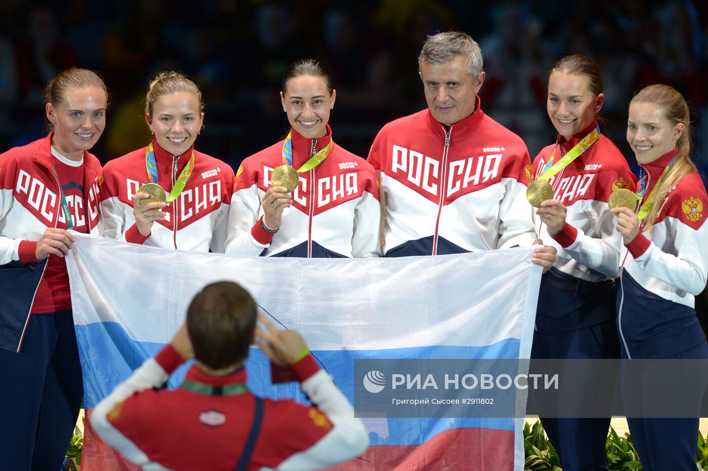 Олимпиада 2016. Фехтование. Женщины. Сабля. Командное первенство