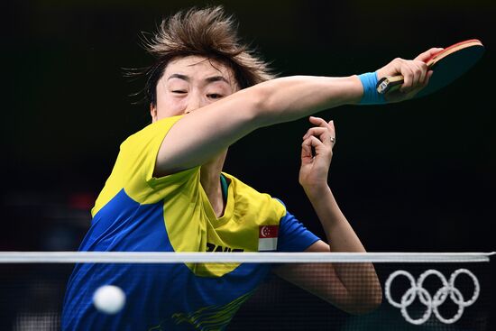 Олимпиада 2016. Настольный теннис. Женщины. Командное первенство. Второй день