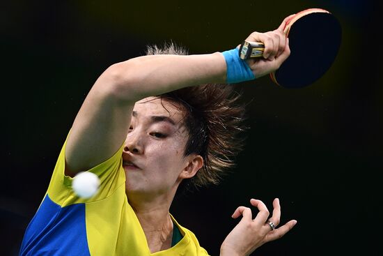 Олимпиада 2016. Настольный теннис. Женщины. Командное первенство. Второй день