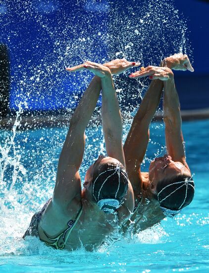 Олимпиада 2016. Синхронное плавание. Дуэты. Произвольная программа. Предварительный рануд
