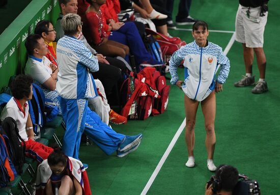 Олимпиада 2016. Спортивная гимнастика. Женщины. Опорный прыжок
