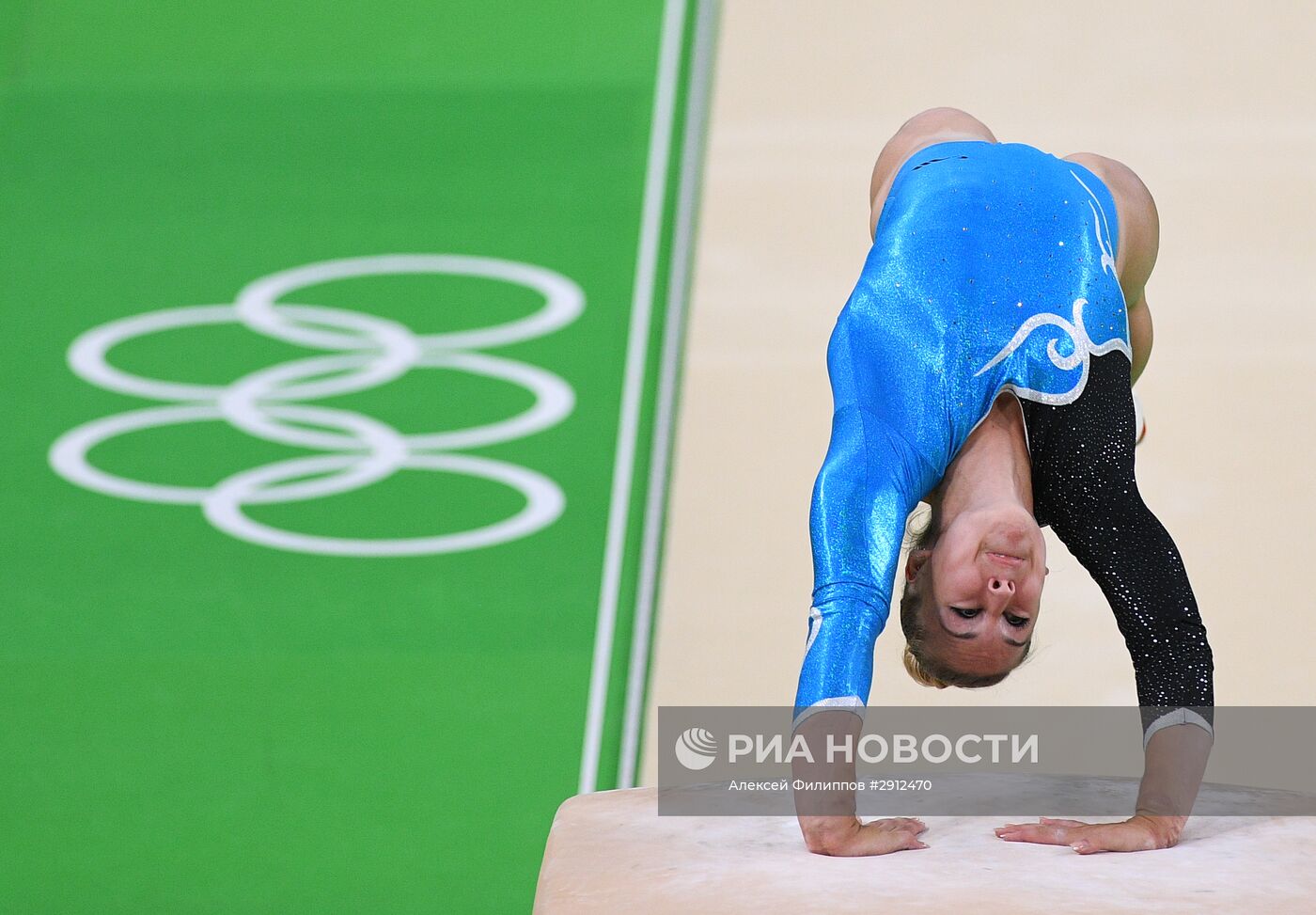 Олимпиада 2016. Спортивная гимнастика. Женщины. Опорный прыжок