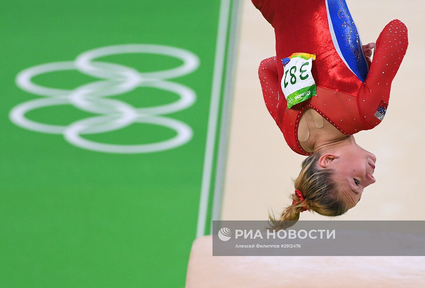 Олимпиада 2016. Спортивная гимнастика. Женщины. Опорный прыжок