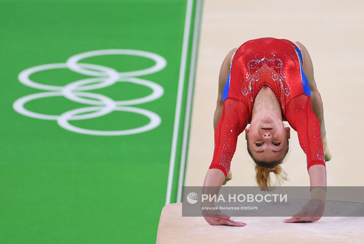 Олимпиада 2016. Спортивная гимнастика. Женщины. Опорный прыжок