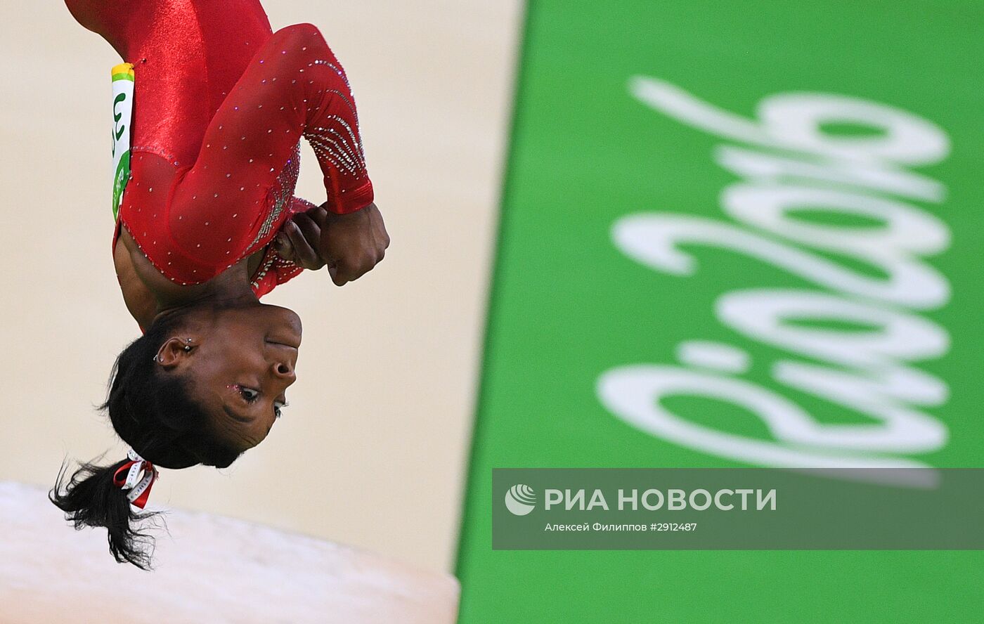 Олимпиада 2016. Спортивная гимнастика. Женщины. Опорный прыжок