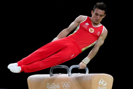 Олимпиада 2016. Спортивная гимнастика. Мужчины. Конь