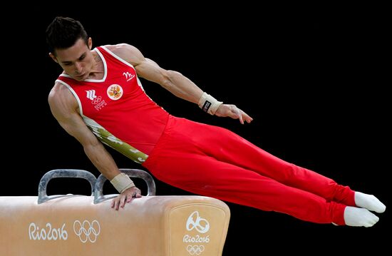 Олимпиада 2016. Спортивная гимнастика. Мужчины. Конь