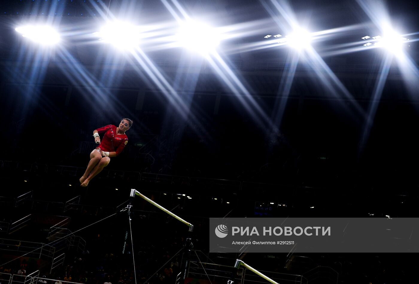 Олимпиада 2016. Спортивная гимнастика. Женщины. Разновысокие брусья