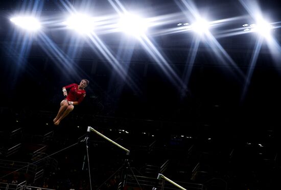 Олимпиада 2016. Спортивная гимнастика. Женщины. Разновысокие брусья