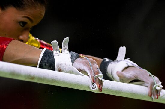 Олимпиада 2016. Спортивная гимнастика. Женщины. Разновысокие брусья