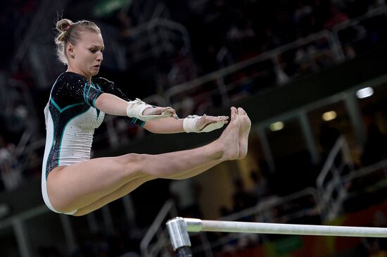 Олимпиада 2016. Спортивная гимнастика. Женщины. Разновысокие брусья