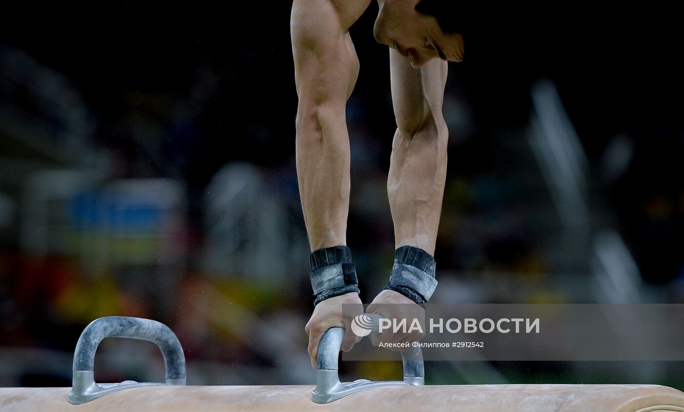 Олимпиада 2016. Спортивная гимнастика. Мужчины. Конь