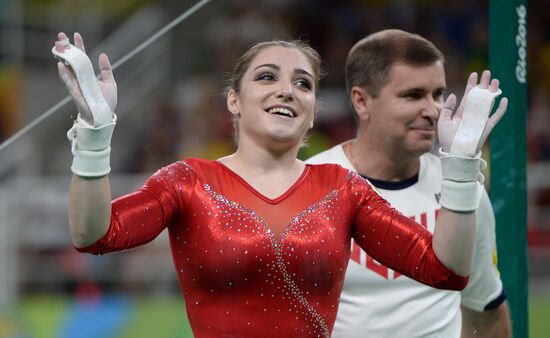 Олимпиада 2016. Спортивная гимнастика. Женщины. Разновысокие брусья