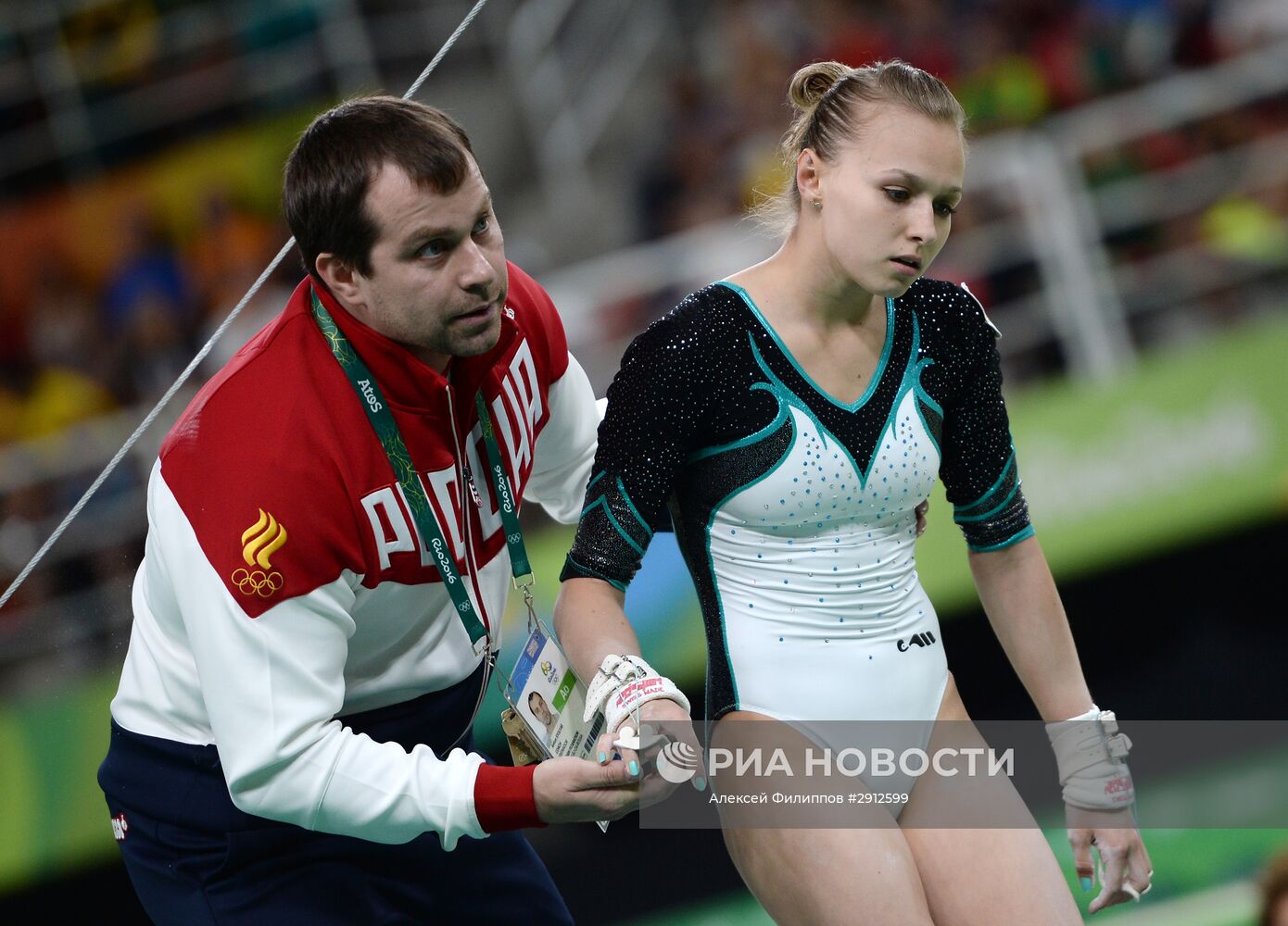 Олимпиада 2016. Спортивная гимнастика. Женщины. Разновысокие брусья