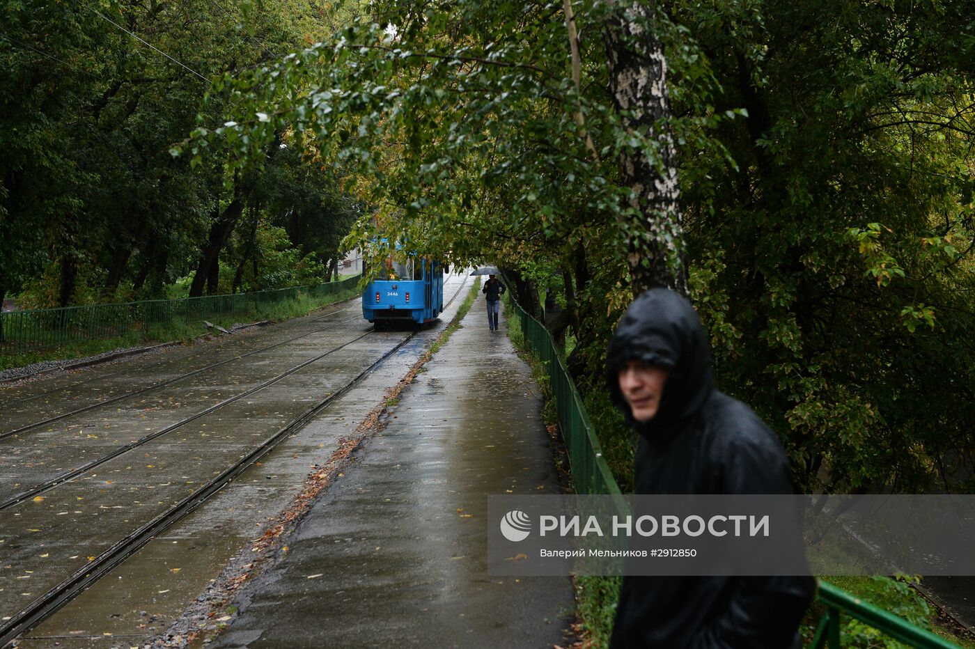 Дождь в Москве