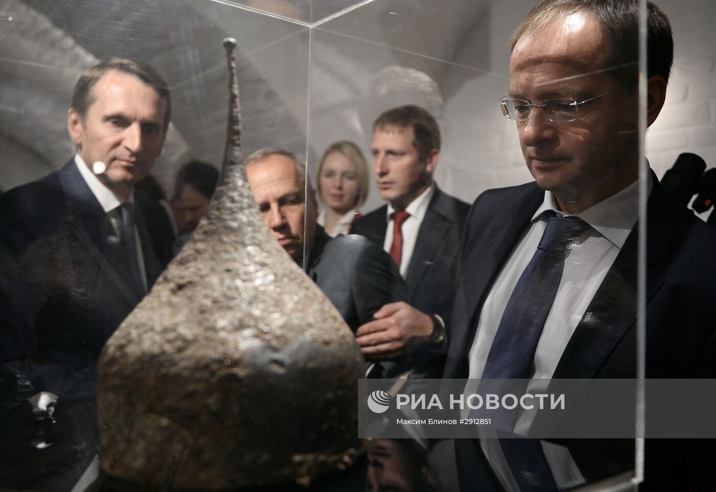 Передача археологических находок в Звенигородский музей