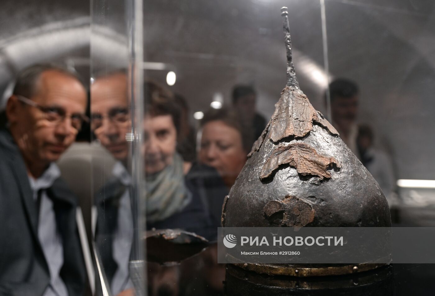 Передача археологических находок в Звенигородский музей
