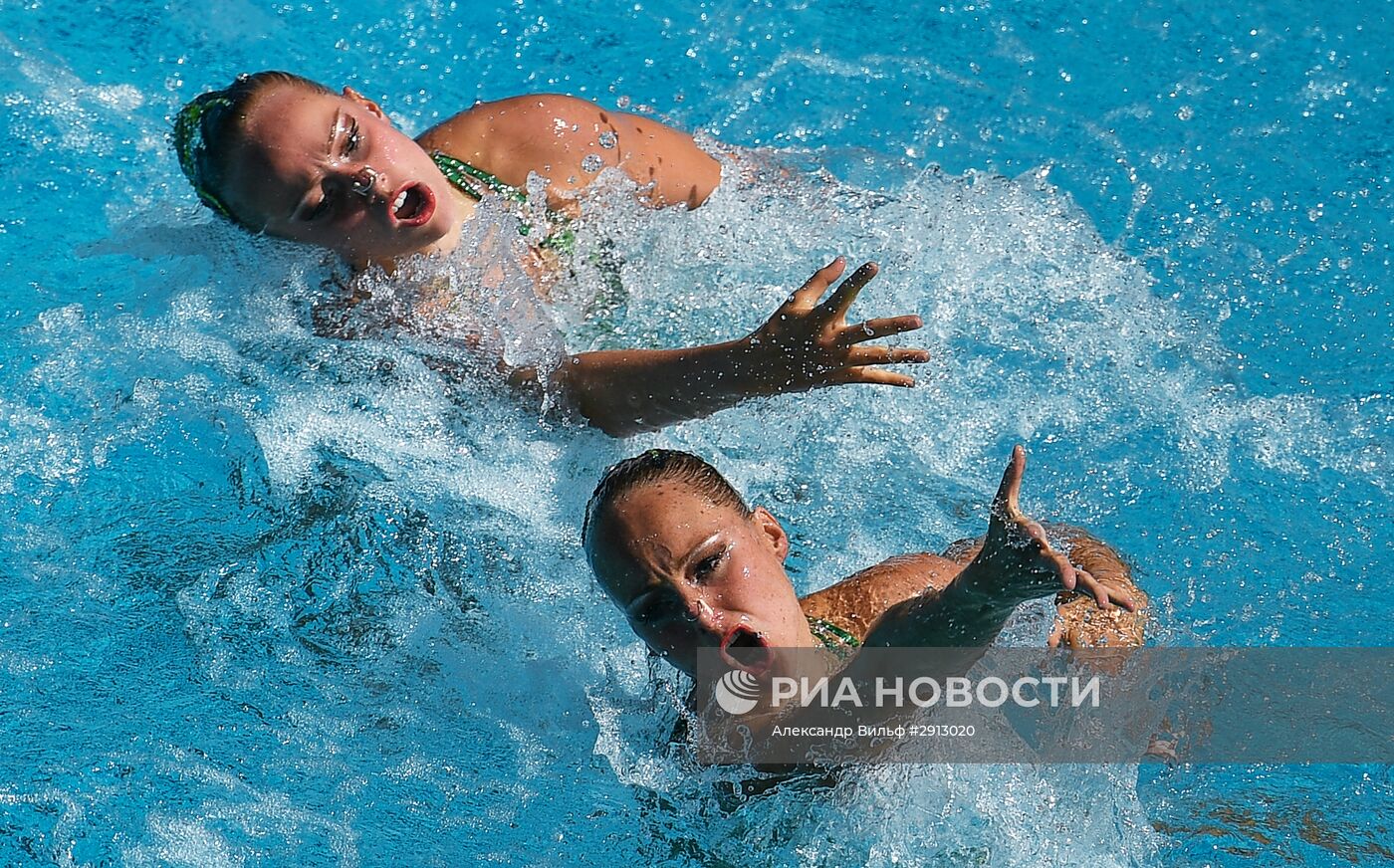 Олимпиада 2016. Синхронное плавание. Дуэты. Техническая программа