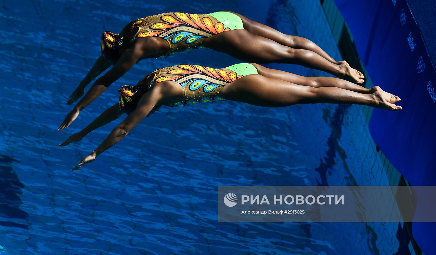 Олимпиада 2016. Синхронное плавание. Дуэты. Техническая программа