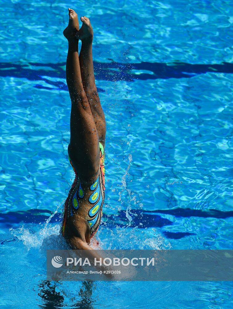Олимпиада 2016. Синхронное плавание. Дуэты. Техническая программа