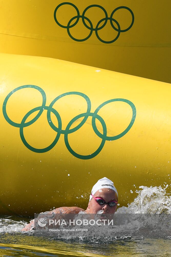Олимпиада 2016. Плавание. Открытая вода 10 км. Женщины