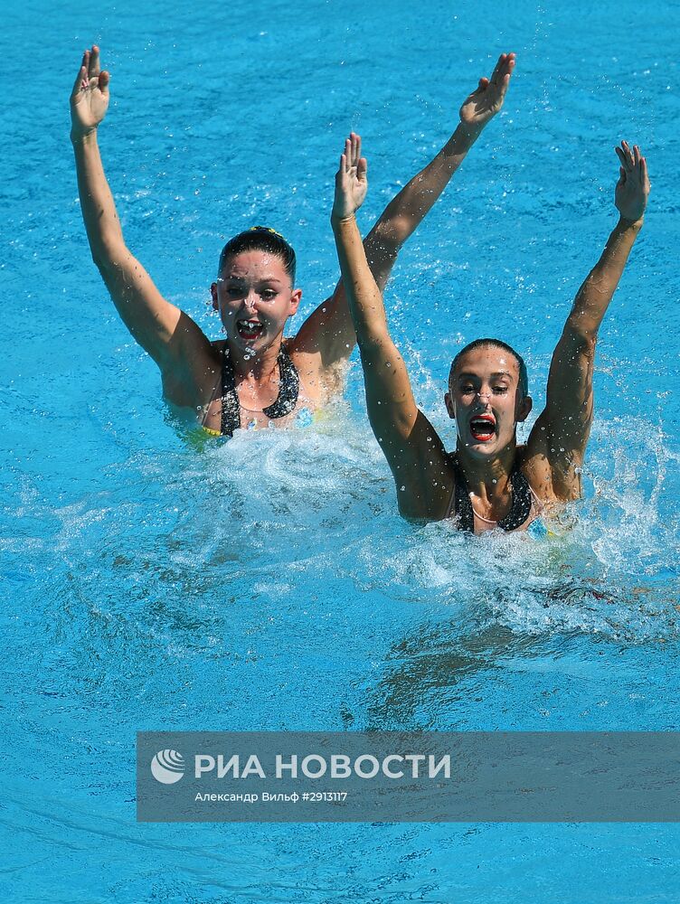 Олимпиада 2016. Синхронное плавание. Дуэты. Техническая программа